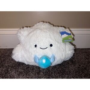 Squishable Mini‎ Rain Cloud With Rain Drop Rare Retired With Tags 2016 Weather